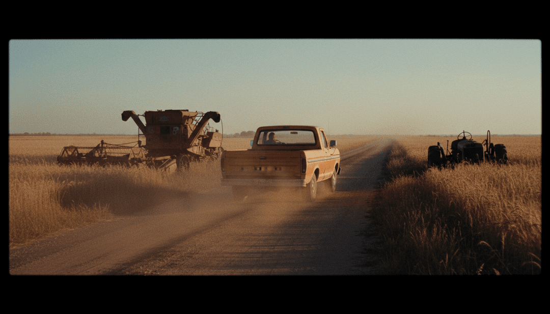 Southern Rock वाइब्स का सारगर्भित प्रतिनिधित्व गतिशील रंगों और बनावट के साथ