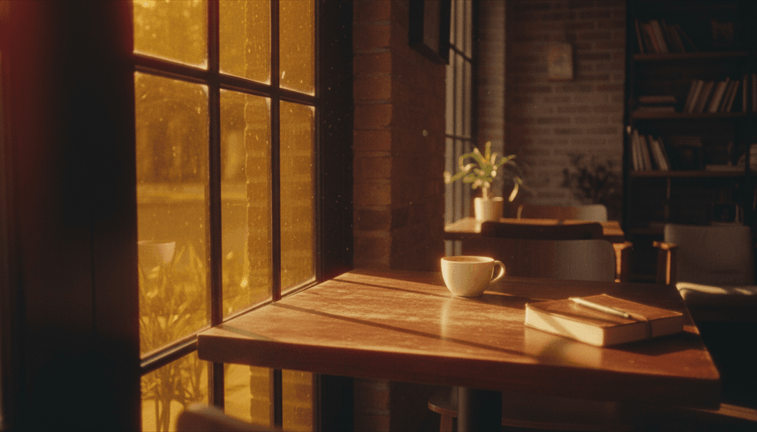 R&B와 힙합 리듬에서 영감을 받은 감정적 연결의 추상적 시각 표현