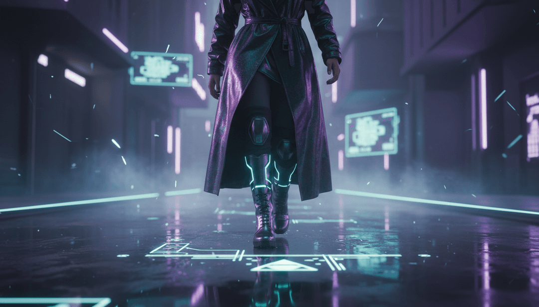 곡 ATTITUDE PROBLEMS의 태도와 분위기를 나타내는 추상적 시각화