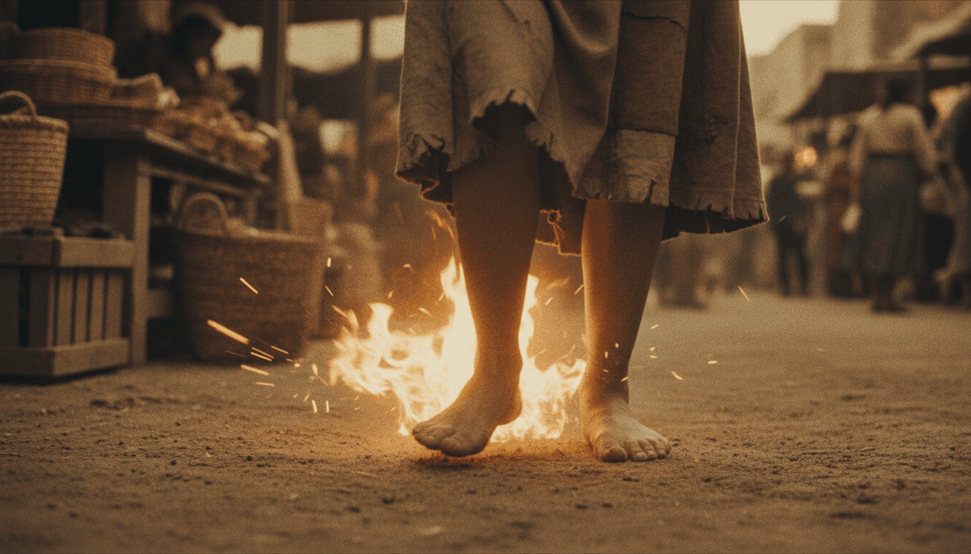 Scene dinamiche che illustrano gatekeepers e simbolismi culturali sincronizzati con i battiti musicali