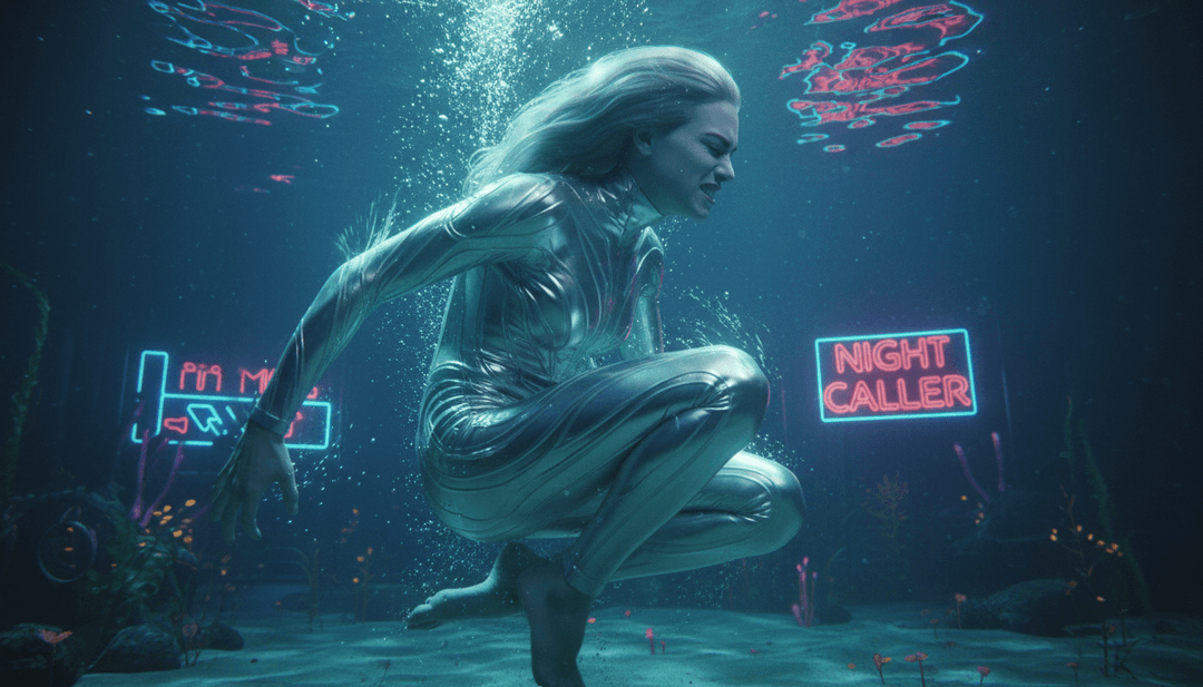 Visualización abstracta de ritmos y colores vibrantes que representan la esencia de 'Speed' de Teni y Gunna