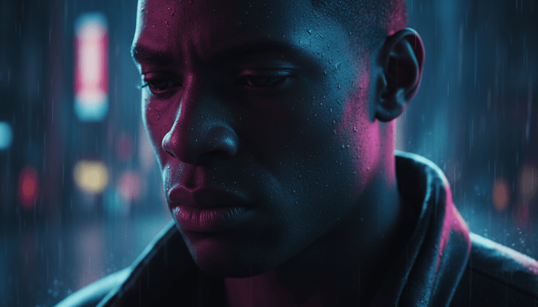 freebeat.ai का उपयोगकर्ता इंटरफ़ेस जो एक व्यक्तिगत AI-जनित म्यूजिक वीडियो के निर्माण को प्रदर्शित करता है।