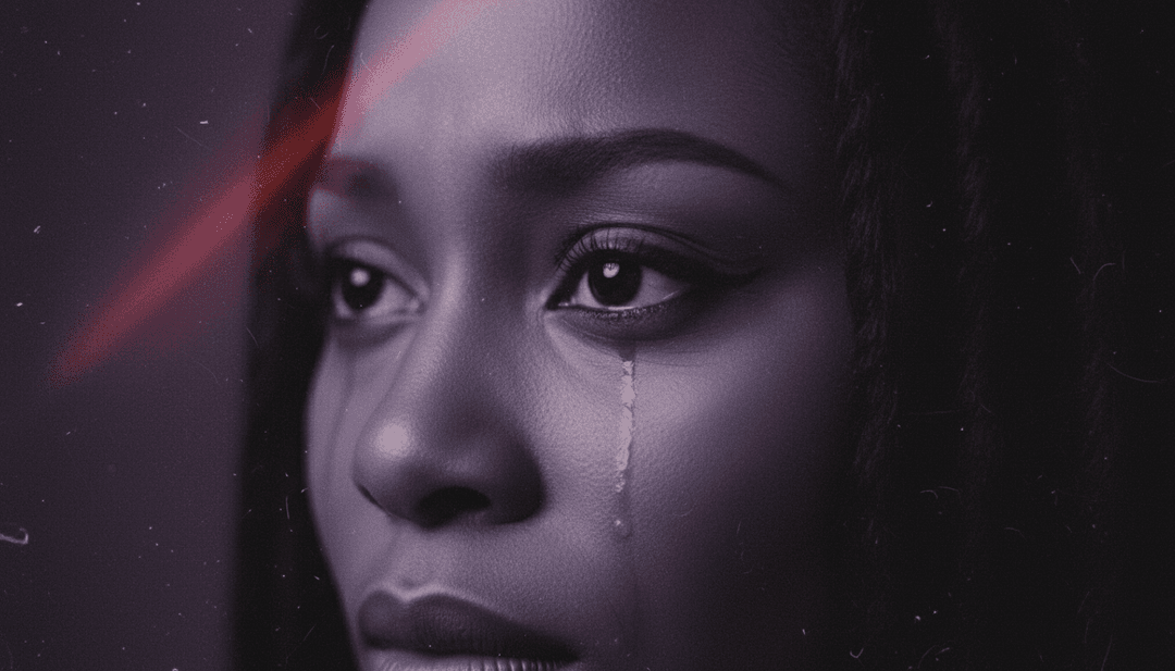 描繪受 'Limit' 音樂元素啟發的情感動盪與內省的視覺場景