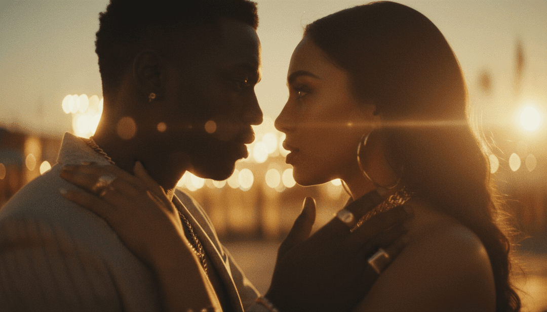 freebeat.ai 사용자 인터페이스로 MAGIC 맞춤형 뮤직비디오 제작 과정을 보여줌