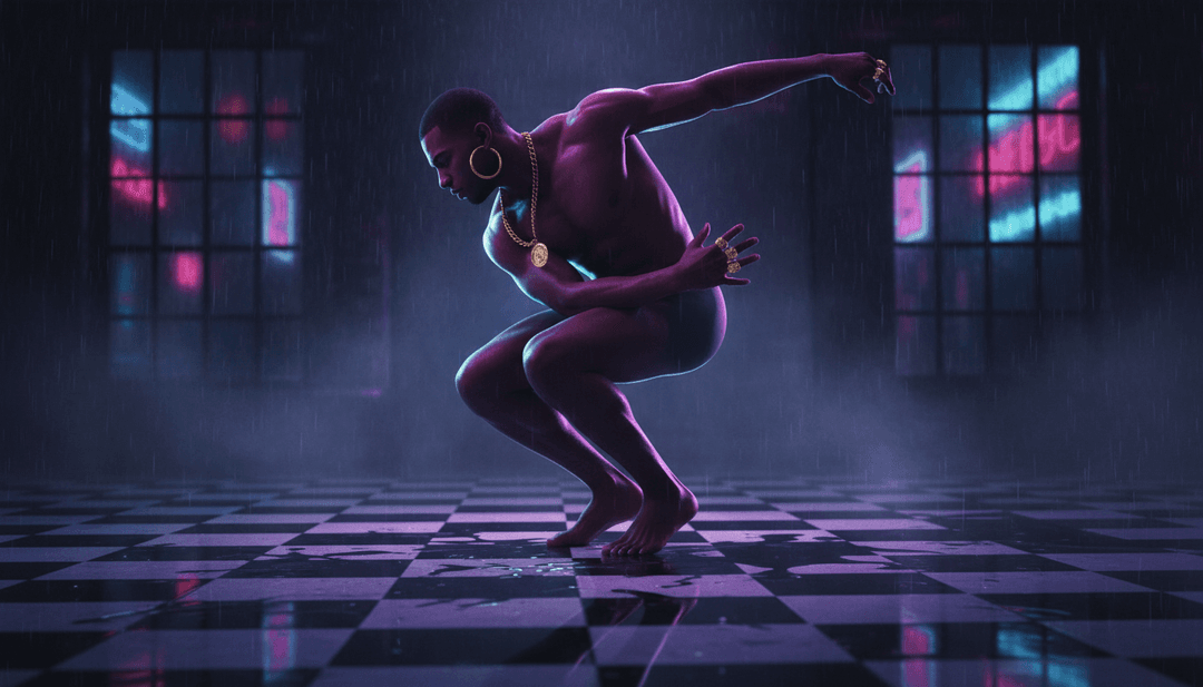 Visualização com IA capturando a energia vibrante e emoção da música salsa e jazz latino