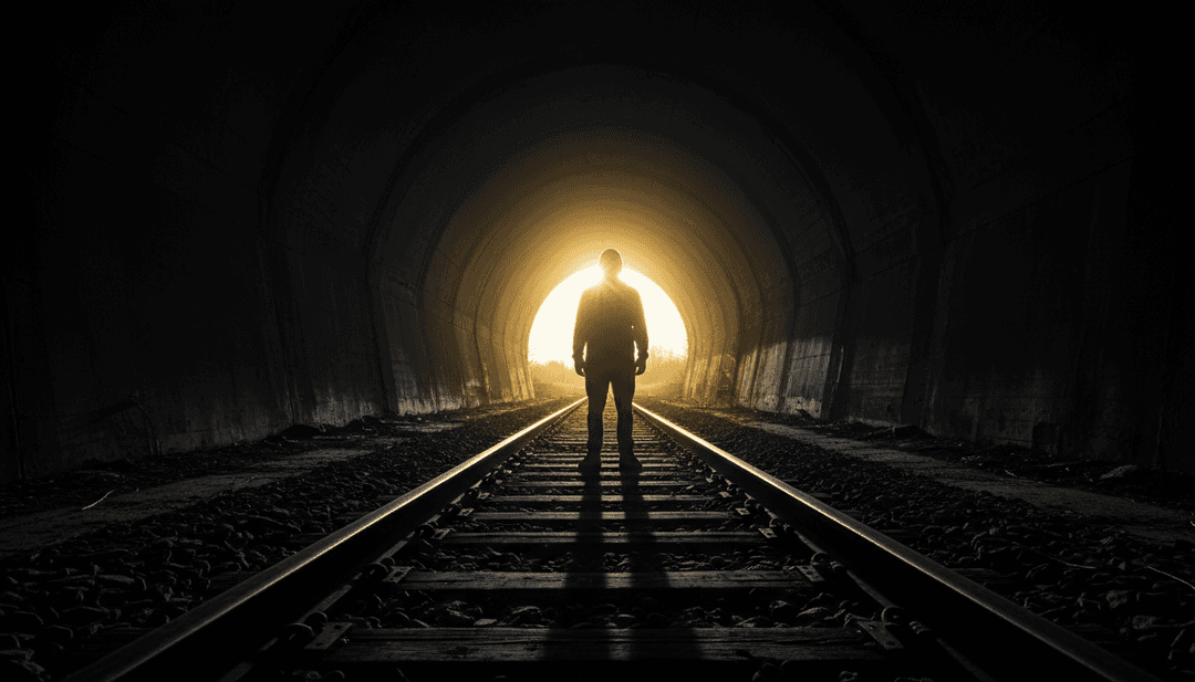 Sherwyn के गाने 'Point n Shoot' की भावनात्मक गहराई को दर्शाता एक अमूर्त डिजिटल कला।