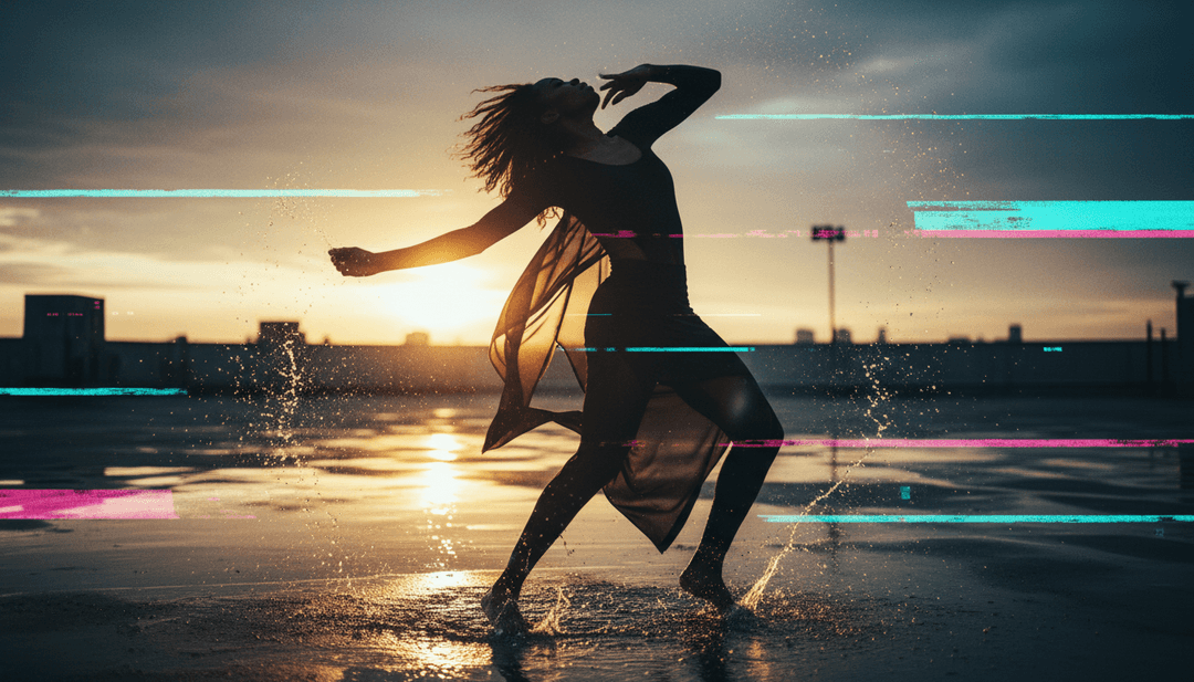 'Don't Remind Me' संगीत वीडियो में लय और मेलोडी के अंतःक्रिया को दर्शाते गतिशील दृश्य, शहरी और भावनात्मक छवियों के साथ