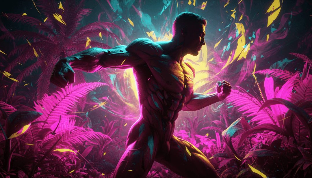 Usuário interagindo com gerador de videoclipe AI em uma interface digital elegante