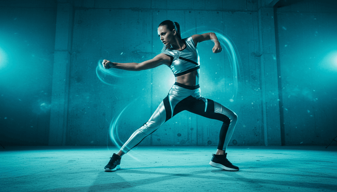 트랩 비트에 맞춰 리듬감 있는 애니메이션과 도시 풍경이 역동적으로 펼쳐지는 장면