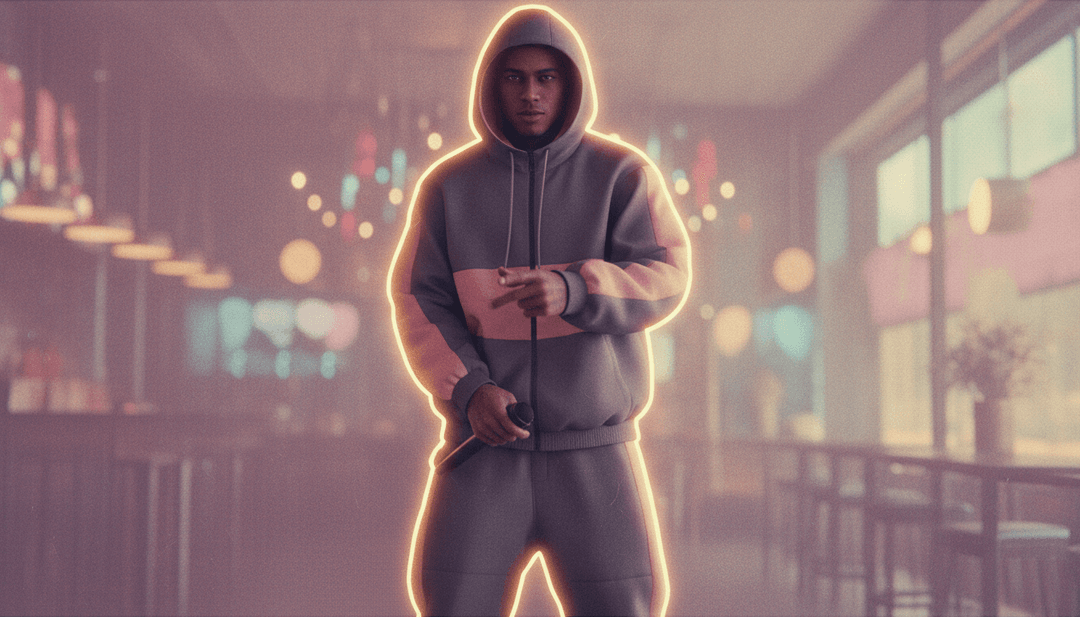 展現都市景觀與強烈動態，映照歌曲的 drill 風格與快節奏韻律