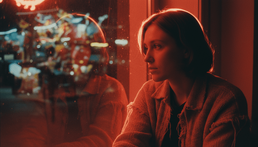 Art abstrait représentant la profondeur émotionnelle de 'Why Why' de Liim