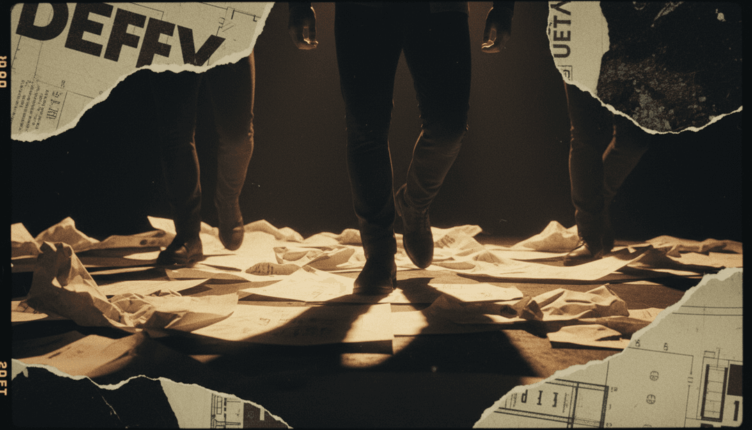 Kane Brown के गीत 'Unspoken' से प्रेरित भावपूर्ण भावनाओं का वैचारिक AI दृश्यांकन