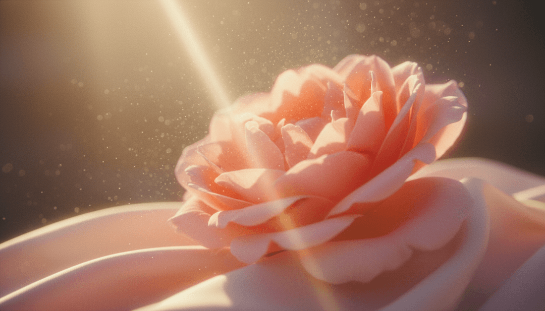 सिनेमाई दृश्य जिसमें सूर्यास्त के समय एक कार चलती दिख रही है, जो गीत के मूड और बोल को प्रतिबिंबित करता है।