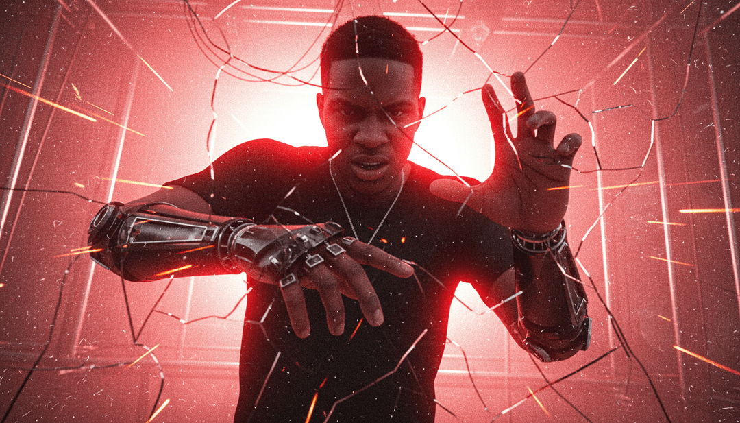 动态场景，展现受歌曲启发的超自然连接和情感震动