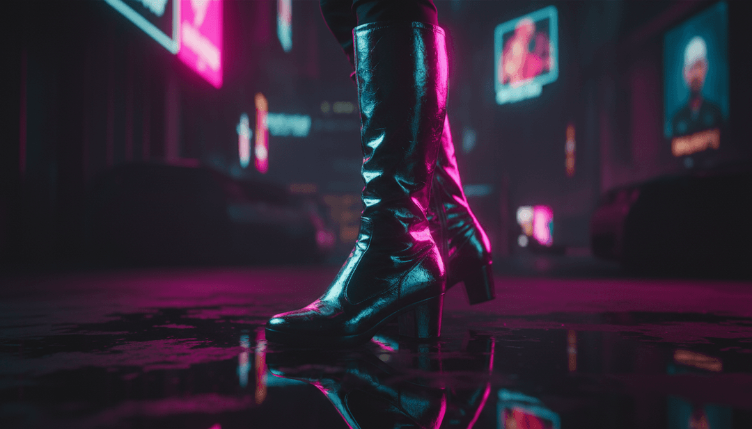 AI抽象可视化，分析'No Broke Boys'欢快节奏和自信歌词