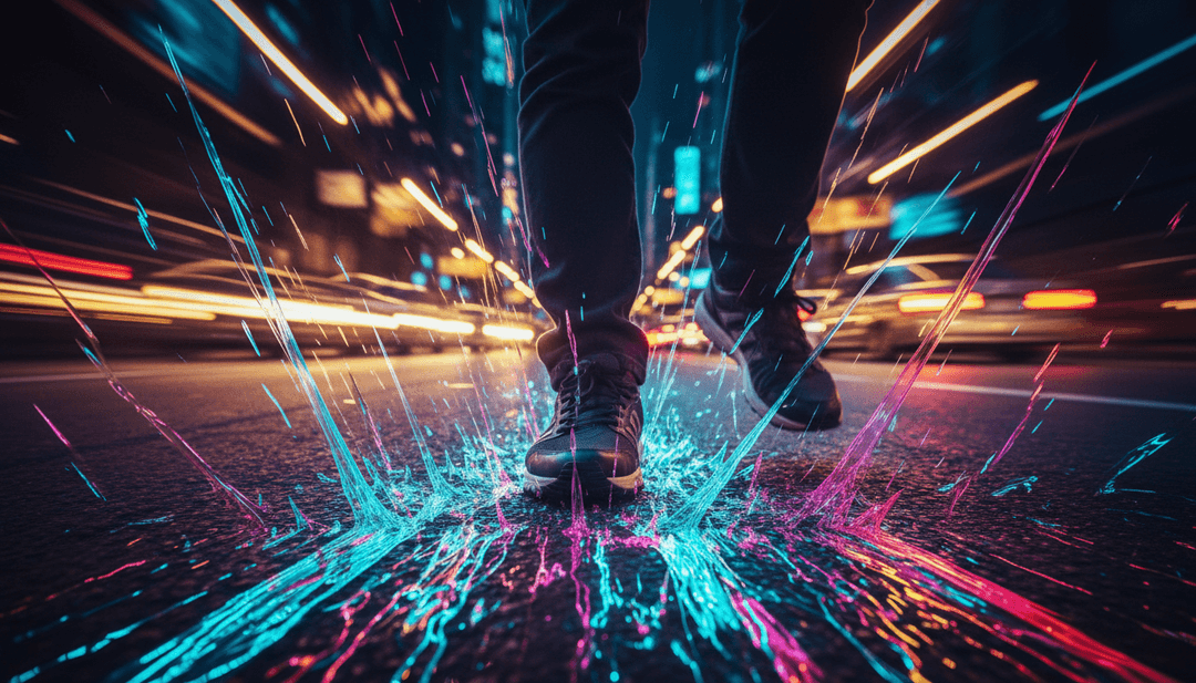 एक उपयोगकर्ता freebeat.ai इंटरफ़ेस के साथ टेक्नो म्यूजिक वीडियो बनाने के लिए इंटरैक्ट कर रहा है