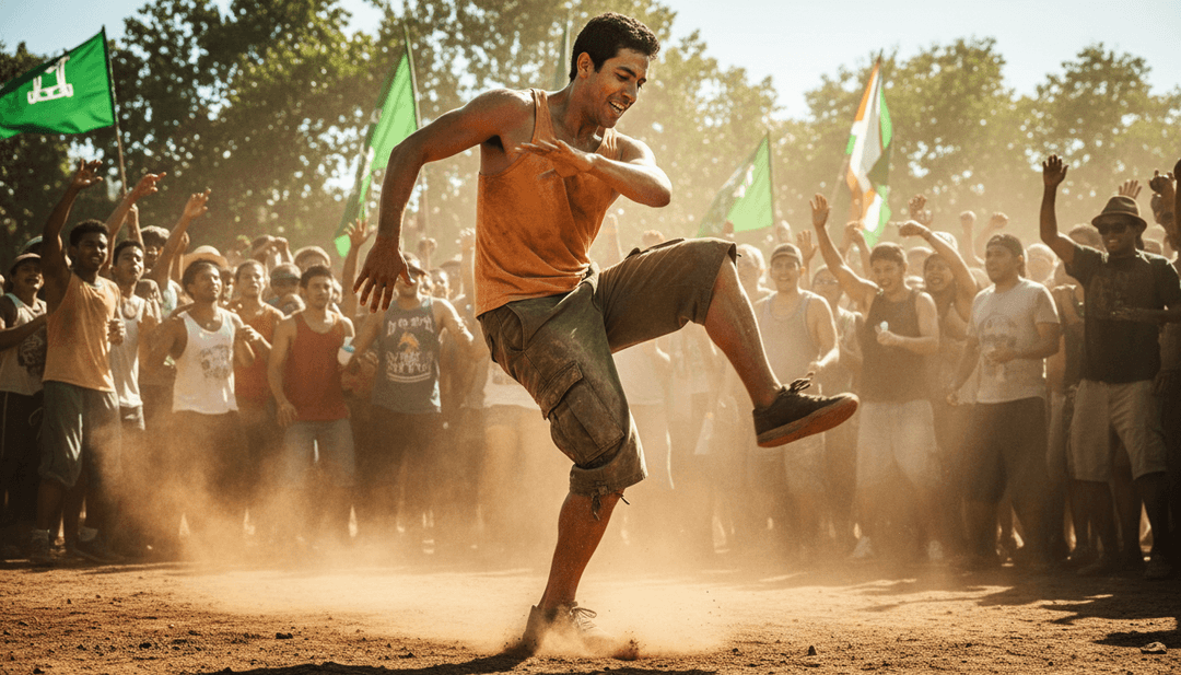 활기찬 댄스 음악 리듬과 즐거운 감정을 추상적으로 시각화