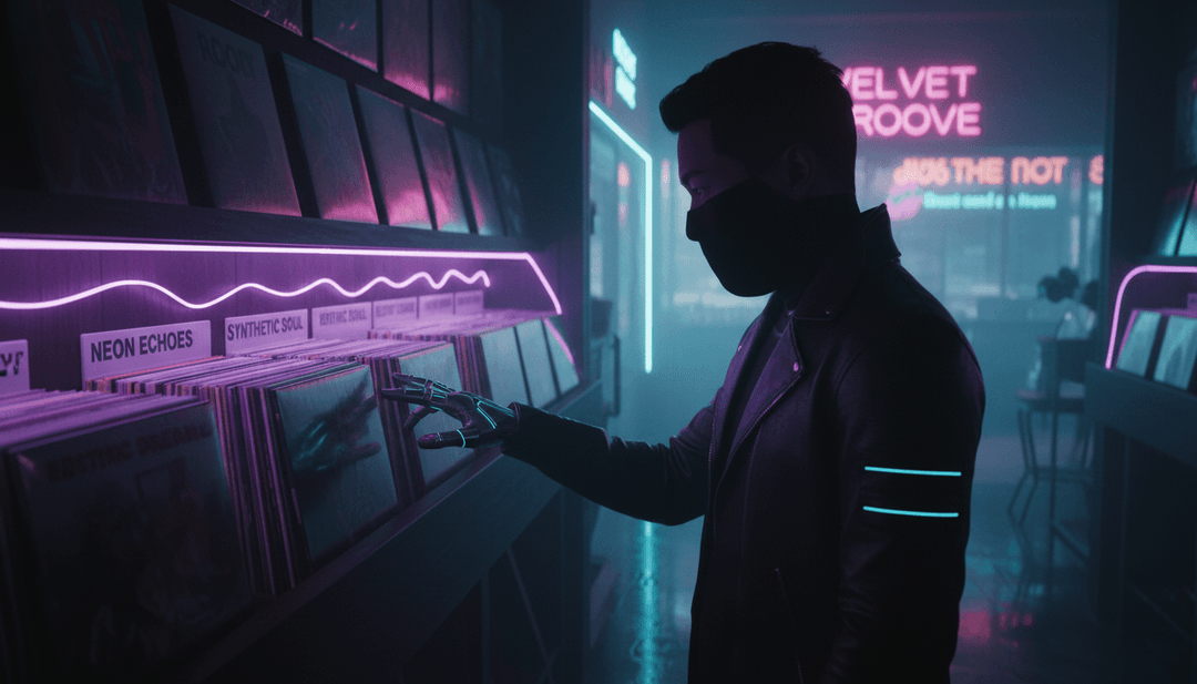 AI 通过动态视觉诠释 Peggy Gou 充满活力的电子浩室曲风