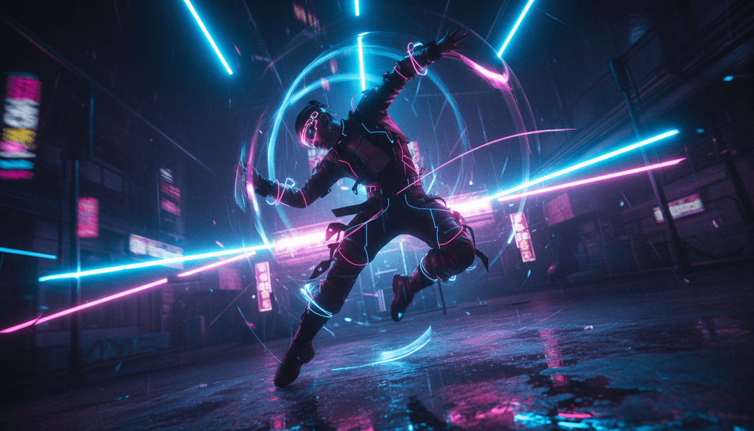 Un utente che interagisce con un'interfaccia intuitiva per la creazione di video musicali AI su un laptop.