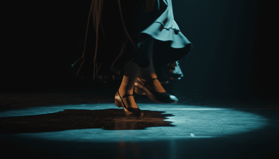 Arte digitale astratta che rappresenta la fusione di battiti elettronici e testi sentiti.