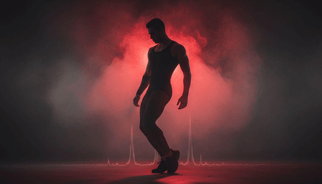 AI द्वारा संगीत की बीट्स और गीतों का विश्लेषण दर्शाता एक सार डिजिटल कला।