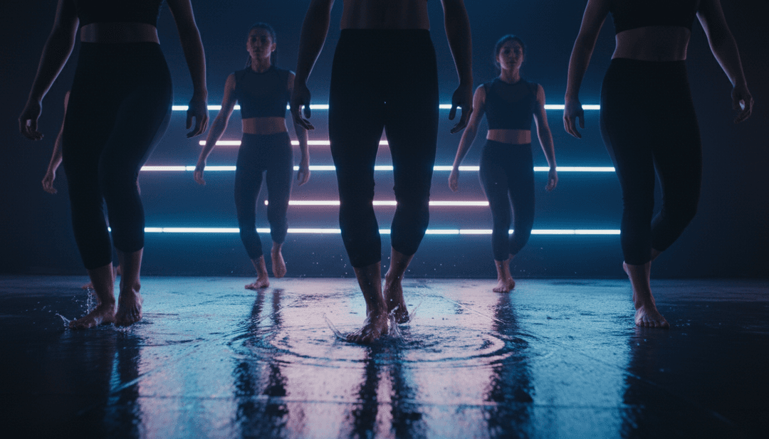 힙합 비트와 가사를 해석하는 AI의 추상적 시각화