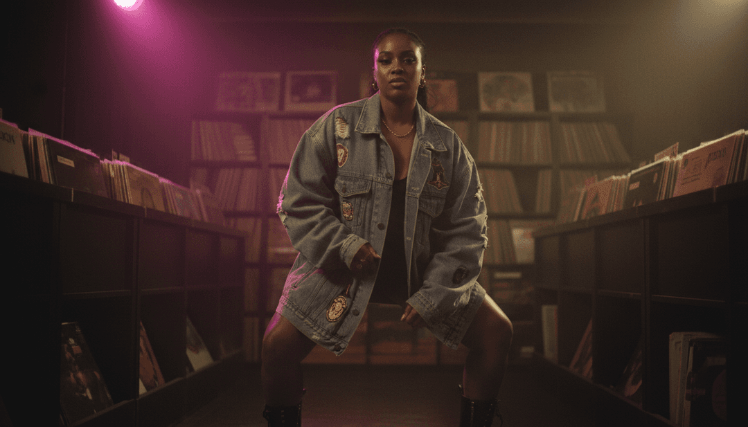 Dynamische Visuals, die die Fusion aus elektronischer und Reggae-Musik des Songs widerspiegeln.