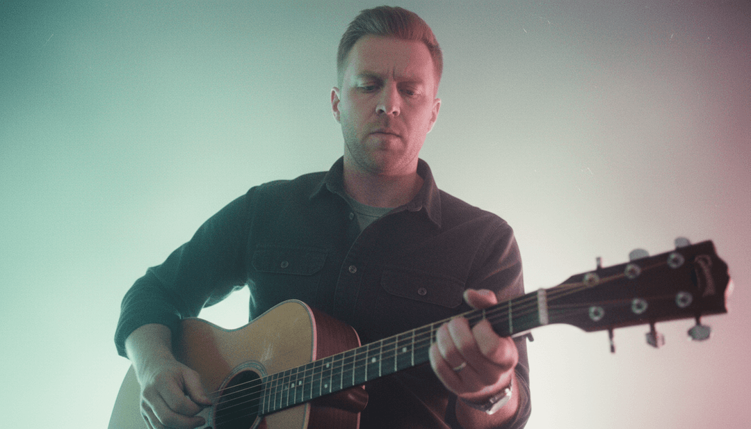 गाने के बोल और लय की तीव्र भावना को दर्शाता सार डिजिटल कला