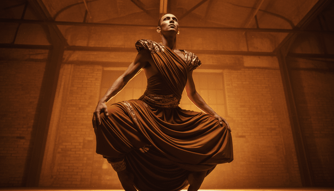 Arte digitale astratta che rappresenta la profondità emotiva dei testi e del ritmo della canzone