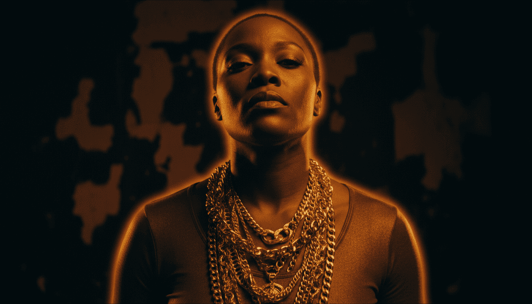 抽象数字艺术，表现 Hip Hop 与 Electronic 音乐节奏的融合。