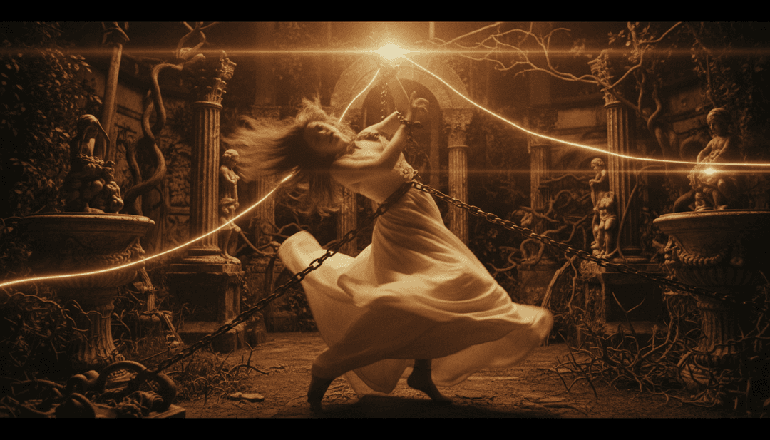 freebeat.ai의 직관적 인터페이스를 사용하는 사용자가 독특한 뮤직비디오를 제작하는 모습