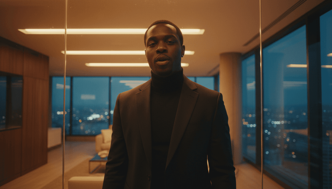 춤추는 실루엣과 네온 조명이 어우러진 활기찬 클럽의 역동적인 장면.