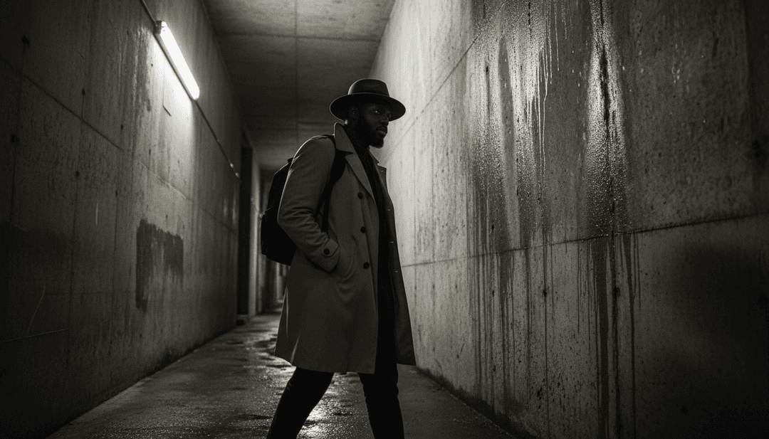 Lebendige Straßenszenen und symbolische Bilder, die die Geschichte des Songs vom Überwinden von Widrigkeiten widerspiegeln.