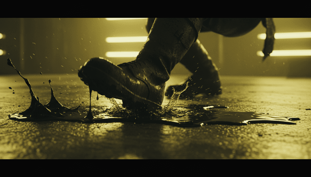 场景展示吉他即兴和鼓点转化为动态多彩动画