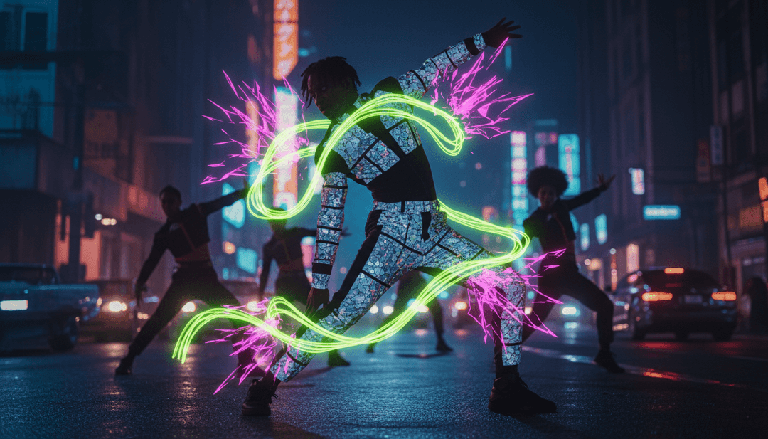 用户与 freebeat.ai 的 AI 音乐视频生成器界面互动