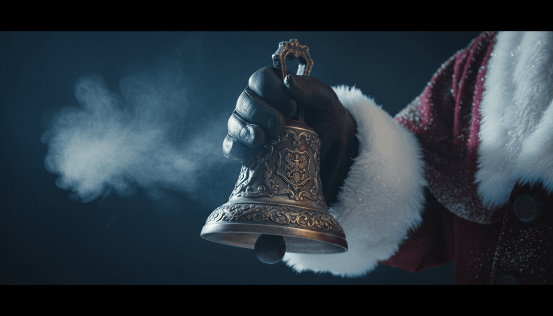 Imagerie abstraite symbolisant la fusion de notes de musique classique, de voix chorales et d'un cerveau IA céleste créant une symphonie visuelle.