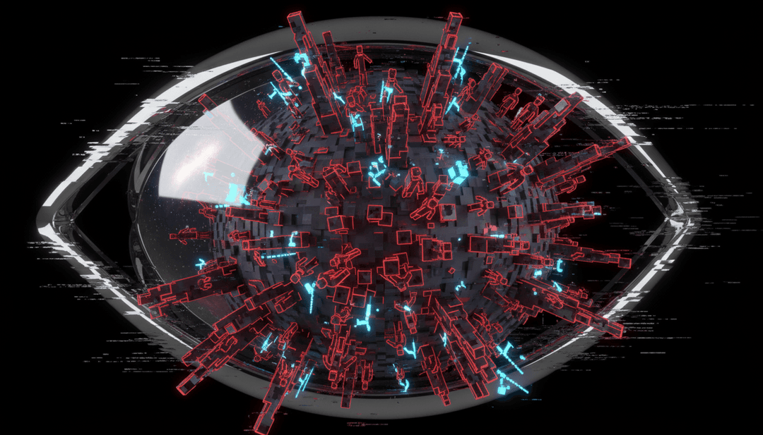 Escena de video musical synthwave generada para Project_2.mp3, mostrando cuadrículas brillantes, paisajes urbanos abstractos y una autopista digital animada al ritmo de la música.