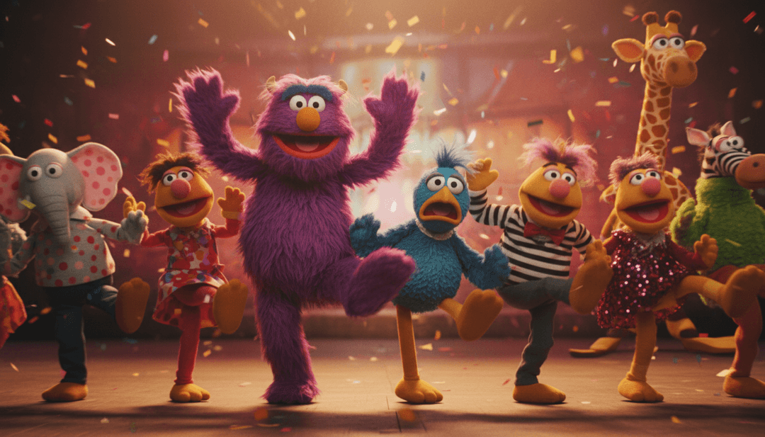 Un usuario mirando con alegría su video musical generado por IA en una tableta, con la interfaz de freebeat.ai de fondo.