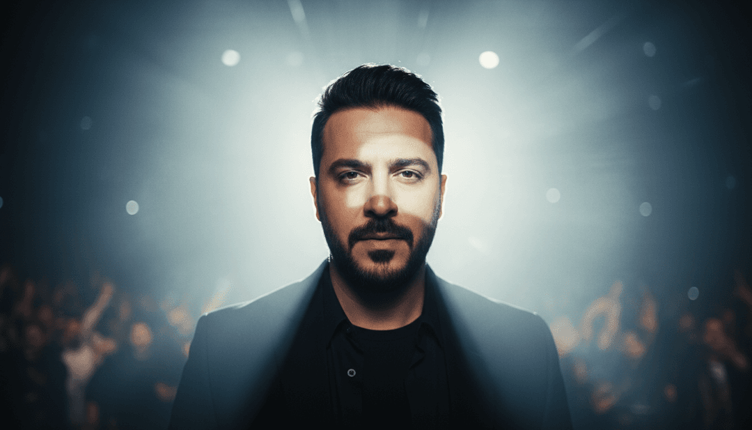 freebeat.ai 生成的動態視覺效果，將 'İsteme peşine düşmei.mp3' 中的合成器旋律和鼓點轉化為充滿活力的音樂影片。