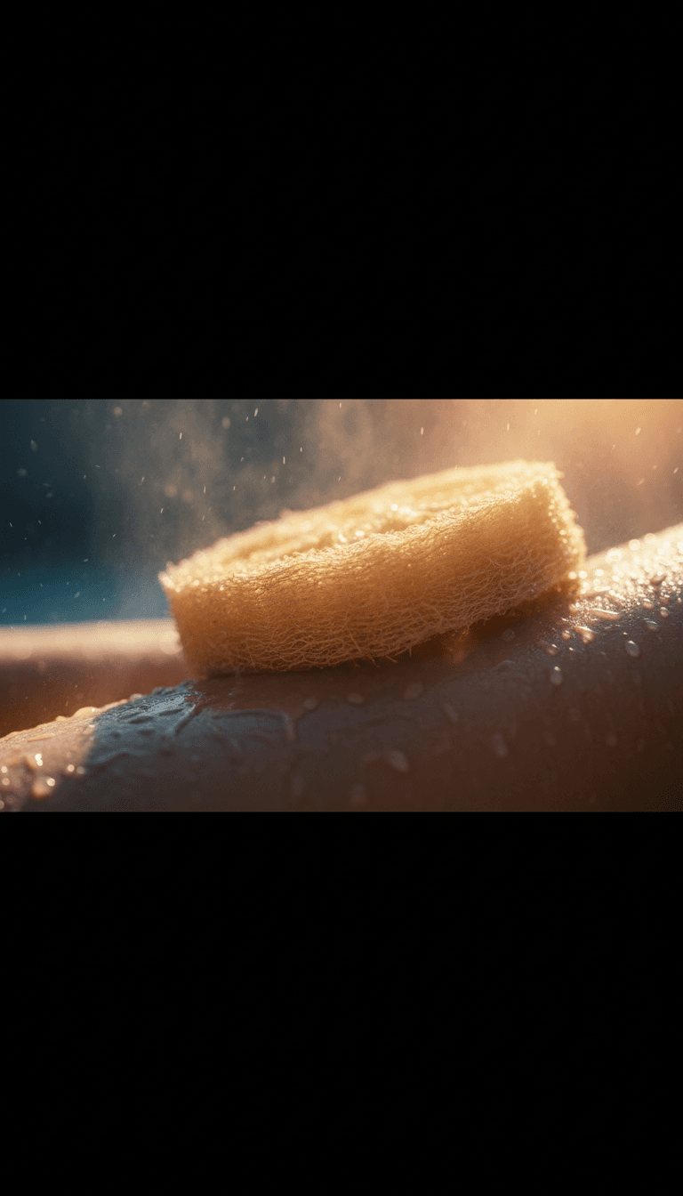 Um vídeo musical finalizado sendo reproduzido em uma tela, exibindo visuais vibrantes para a música de Laura Spluf, com elementos da interface do usuário em primeiro plano.