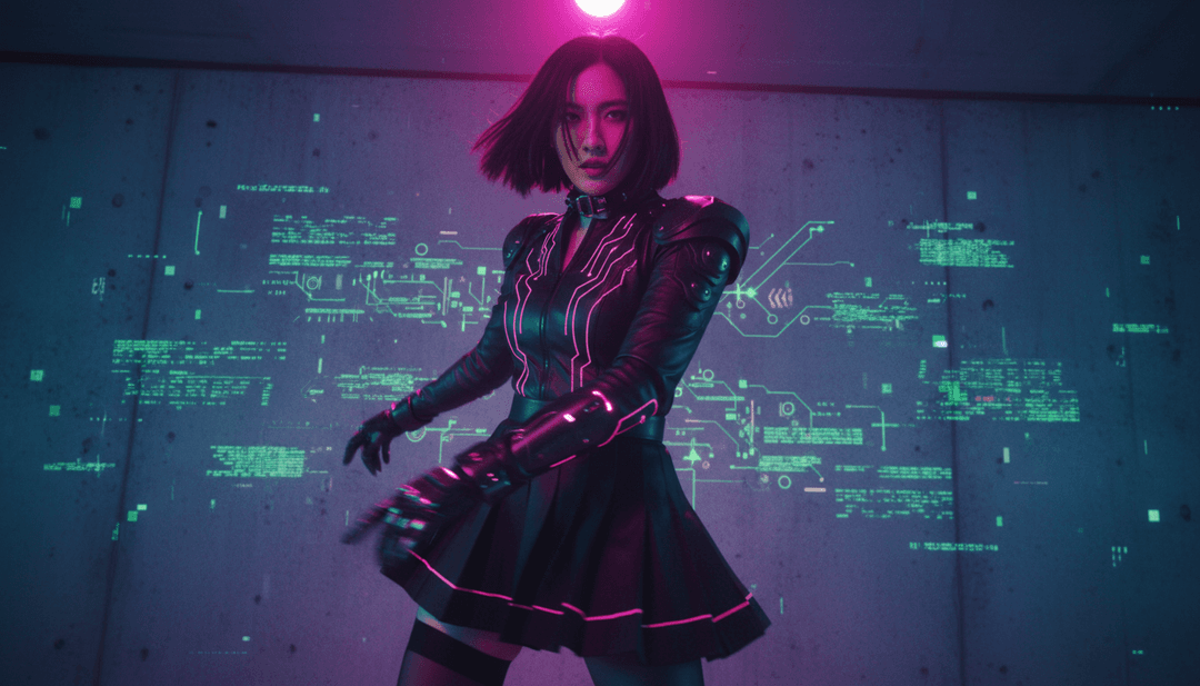 Représentation visuelle abstraite des ondes sonores de 'Cartz' par gum.mp3 analysées par des algorithmes d'IA, montrant des flux de données et un spectre de couleurs.