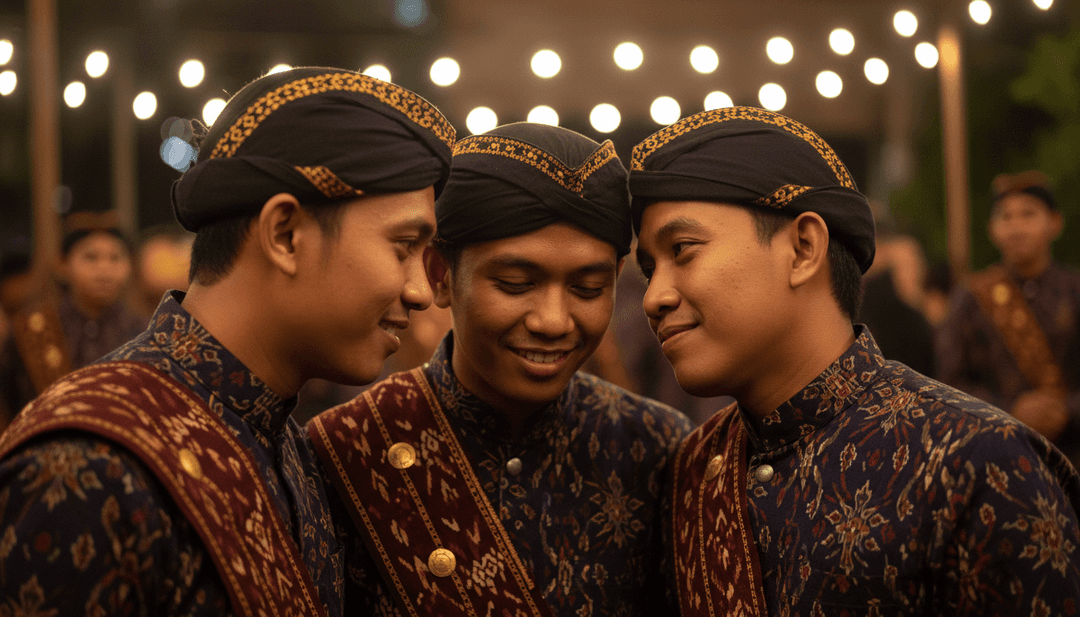 Um videoclipe deslumbrante, gerado por IA para Tongkrongan.mp3 sendo reproduzido em uma tela, com uma chamada à ação para os usuários criarem o seu próprio.