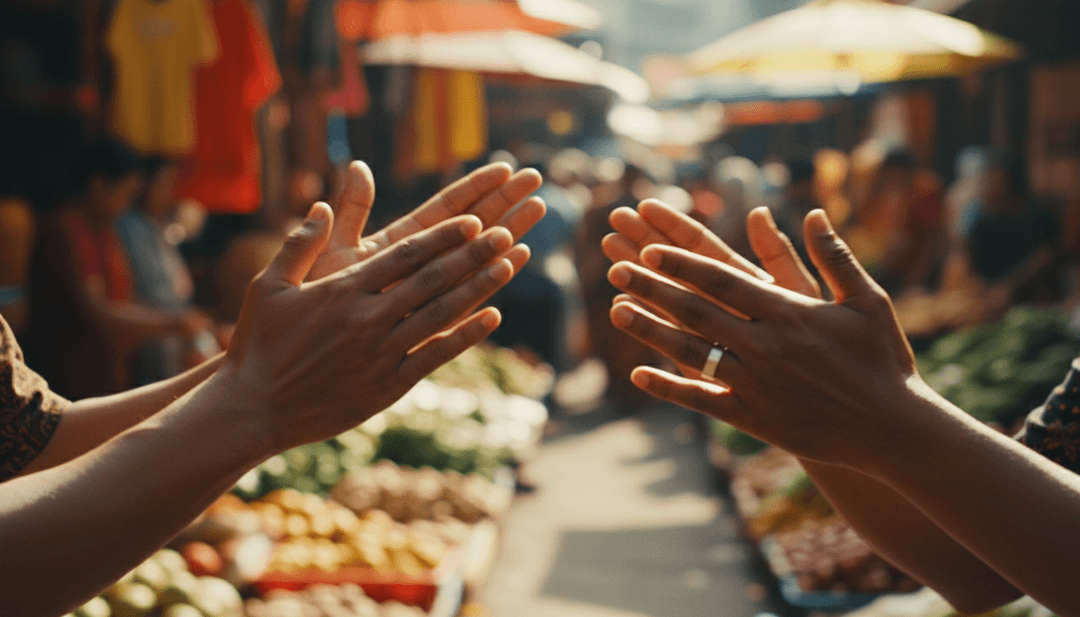 IA analisando o som em camadas de Tongkrongan.mp3, exibindo linhas de baixo de reggae, seções de metais de ska e melodias de pop indonésio se fundindo em uma forma de onda vibrante.