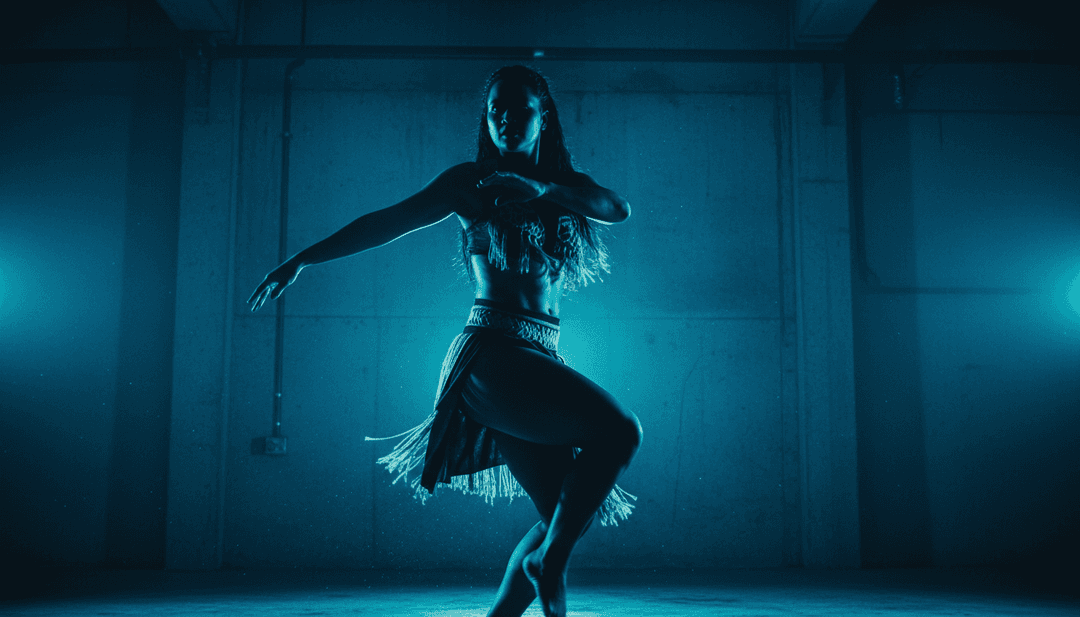 AI 演算法處理 Topic 的 'All Or Nothing' 音頻頻率和情感線索，以建立初始視覺主題的概念圖像。