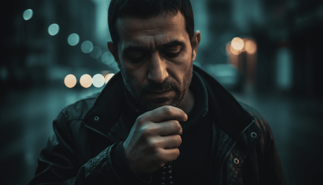 एक तार वाले वाद्ययंत्र की ध्वनि तरंग का शहरी दृश्यों और अमूर्त ज्यामितीय पैटर्न में बदलता हुआ जीवंत एनिमेशन, संगीत के दृश्य अनुवाद को दर्शाता है।