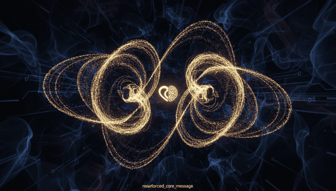 Uma imagem dividida mostrando cordas de violão acústico vibrando de um lado e uma paisagem serena com luz solar quente do outro, representando a interpretação visual de 'ThankYou From My Heart.mp3'.