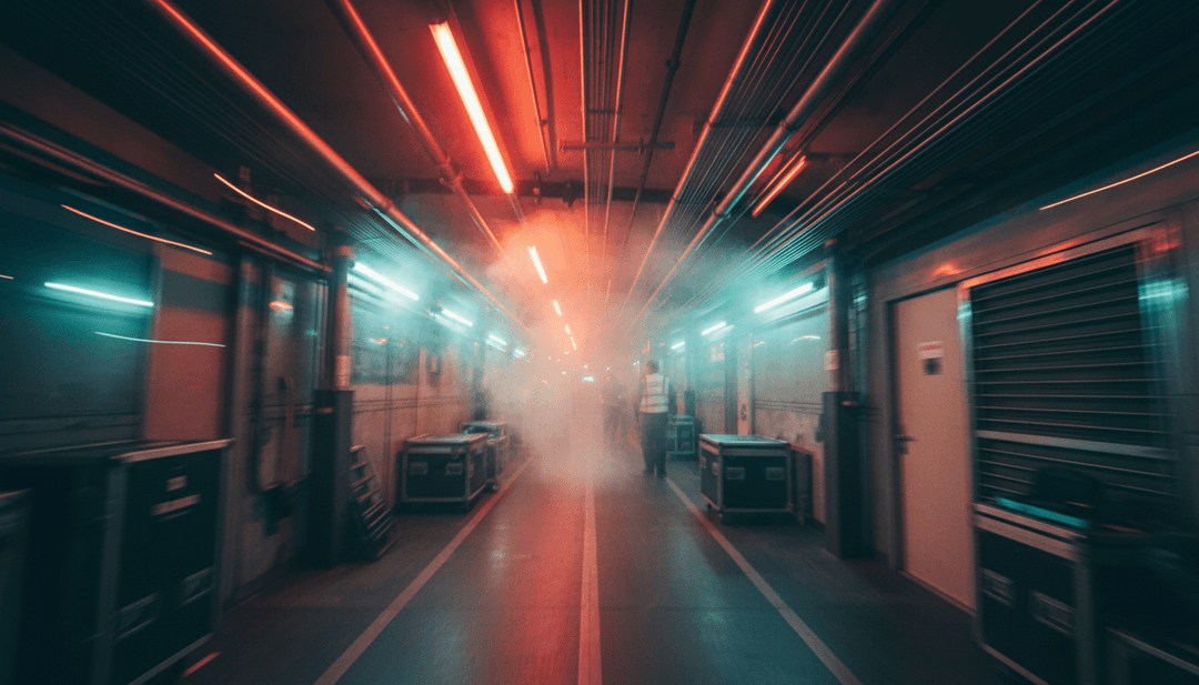 AI 詮釋 KPop 舞曲流行樂節奏和合成器流行樂旋律，為「黃金」音樂影片概念注入發光視覺效果。