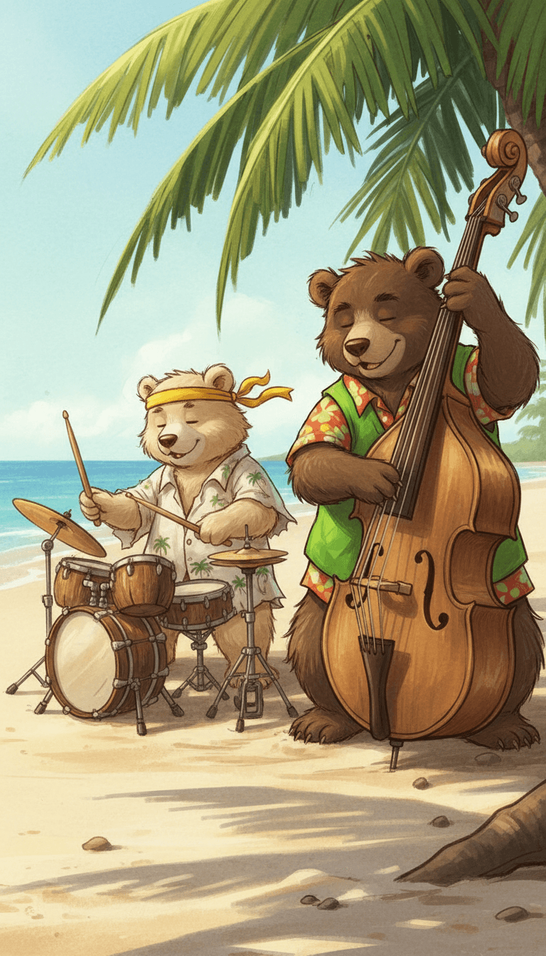 Dynamic visuals of dancers and vibrant cityscapes flowing with the rhythm of 'Piove ! -1-reggae2.mp3', generated by AI.