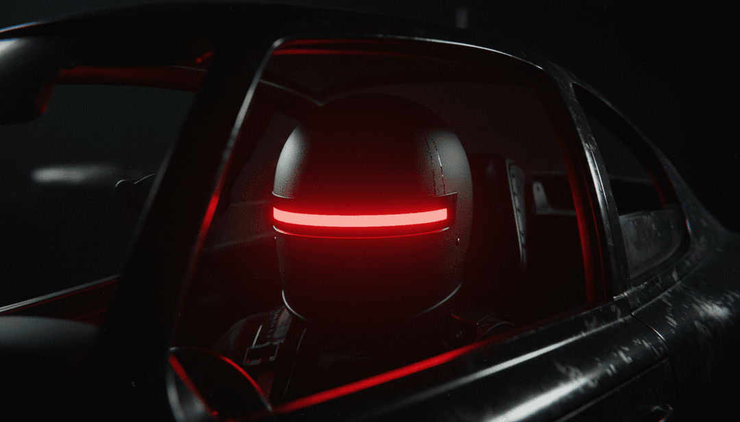 Visuales abstractos que interpretan la energía dance-punk y electro-rock de 'A Oitava Maravilha', generados por IA, con luces pulsantes y formas dinámicas.