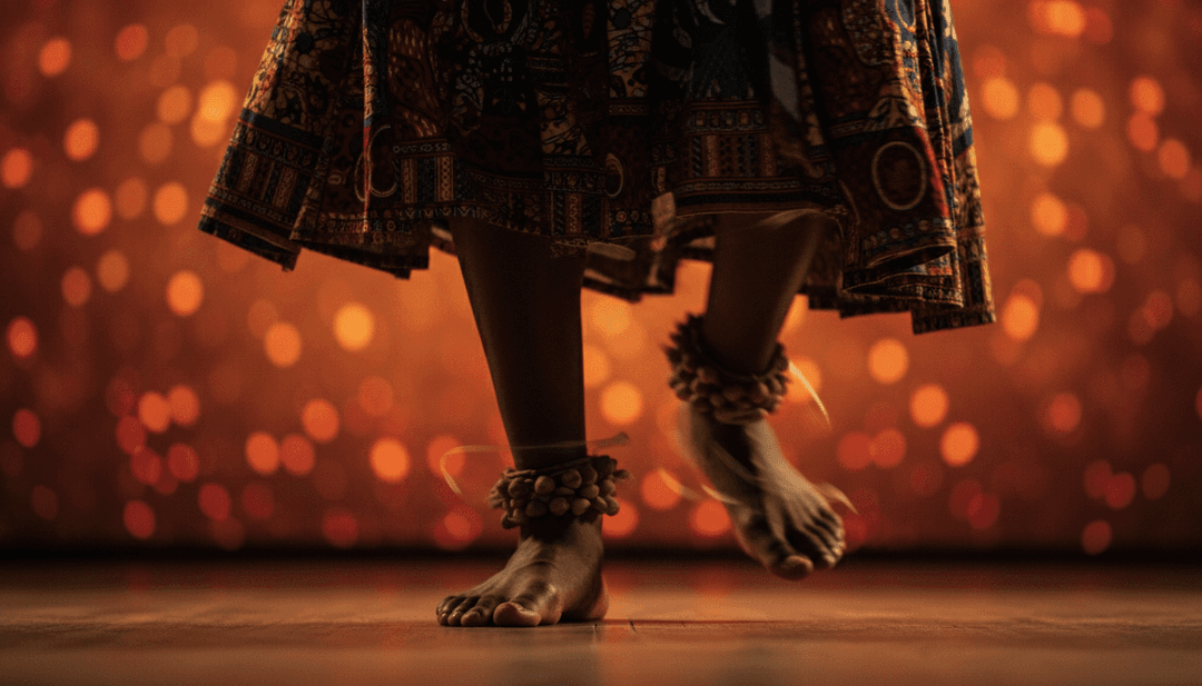 一位音乐家微笑着在大屏幕上观看他们为法国流行翻唱生成的AI音乐视频，屏幕上展示着一系列令人回味的场景蒙太奇。